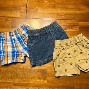 Garanimals Set of 3 Shorts Size 3-6M